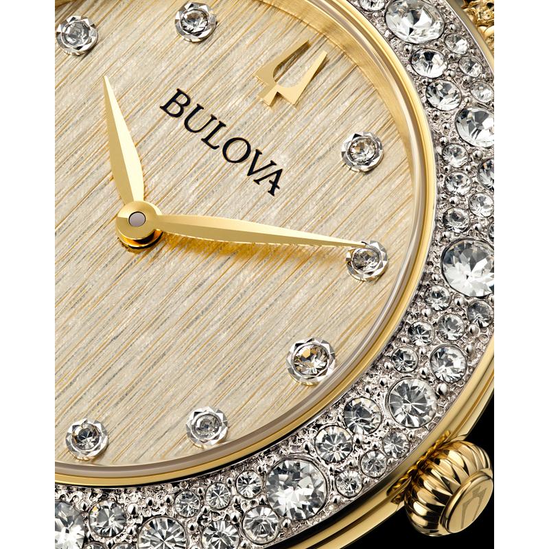 Elegant Bulova Crystal Women's Watch