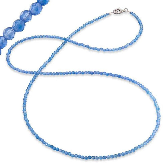 Engelsrufer 80cm Blue Agate Stone Necklace