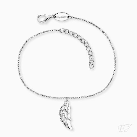 Engelsrufer Angel Whisperer Silver Bracelet with Wings