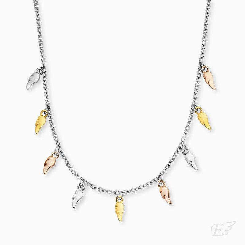 Engelsrufer Flying Wings Tri-color Necklace