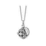 Engelsrufer Necklace Angel Whisperer with Wing Grey