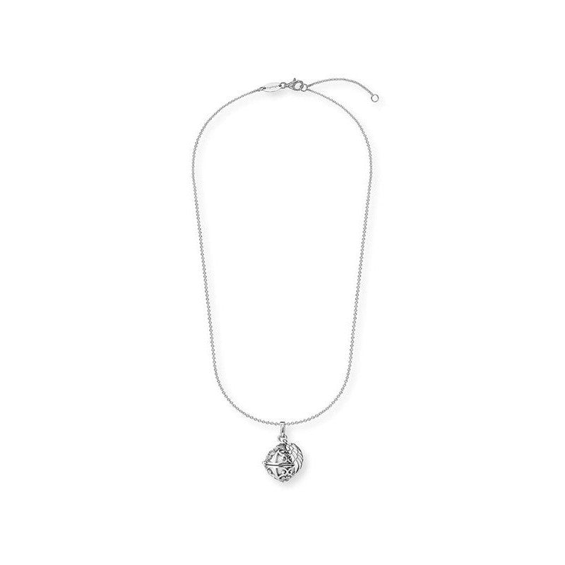 Engelsrufer Necklace Angel Whisperer with Wing Mother-of-Pearl Tone