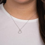 Engelsrufer Necklace Heart silver with Zirconia