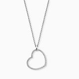 Engelsrufer Necklace Heart silver with Zirconia