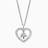 Engelsrufer Necklace Tree of Life Heart with Zirconia