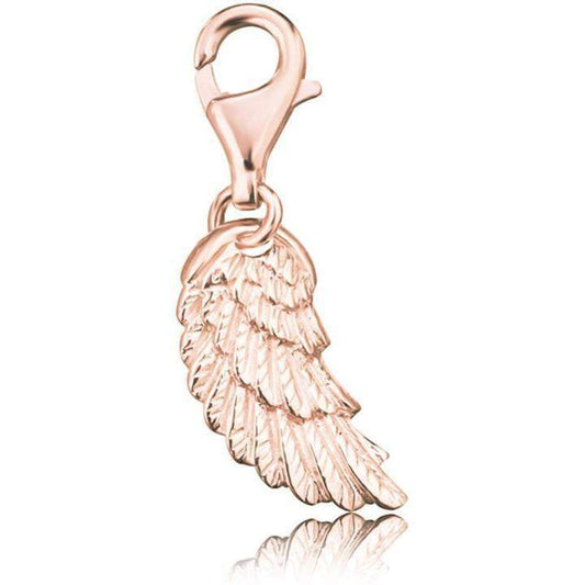 Engelsrufer Rose Gold Angel Wing Charm