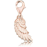 Engelsrufer Rose Gold Angel Wing Charm