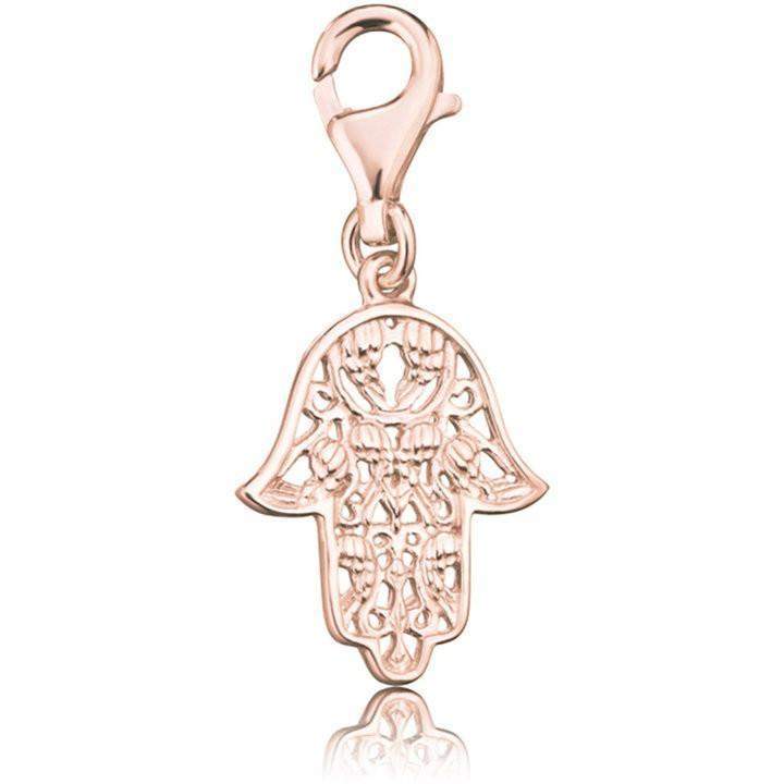 Engelsrufer Rose Gold 'Hamsa' Hand Charm - Main Image
