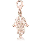 Engelsrufer Rose Gold 'Hamsa' Hand Charm