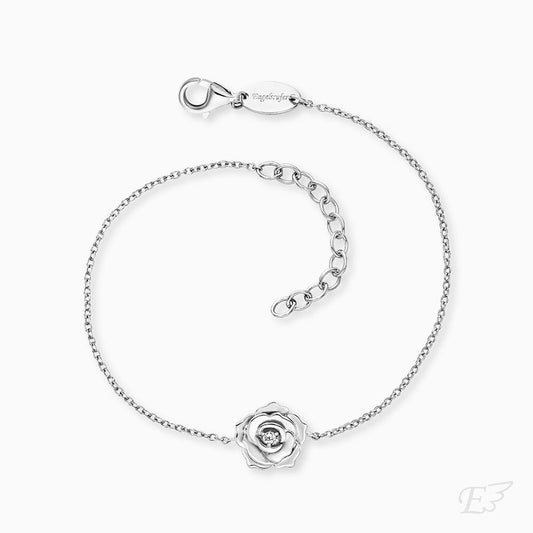 Engelsrufer Rose Silver Bracelet with Zirconia