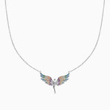 Engelsrufer Silver Multicolour Angel Necklace