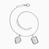 Engelsrufer Silver Pure Moon With Moonstone Bracelet