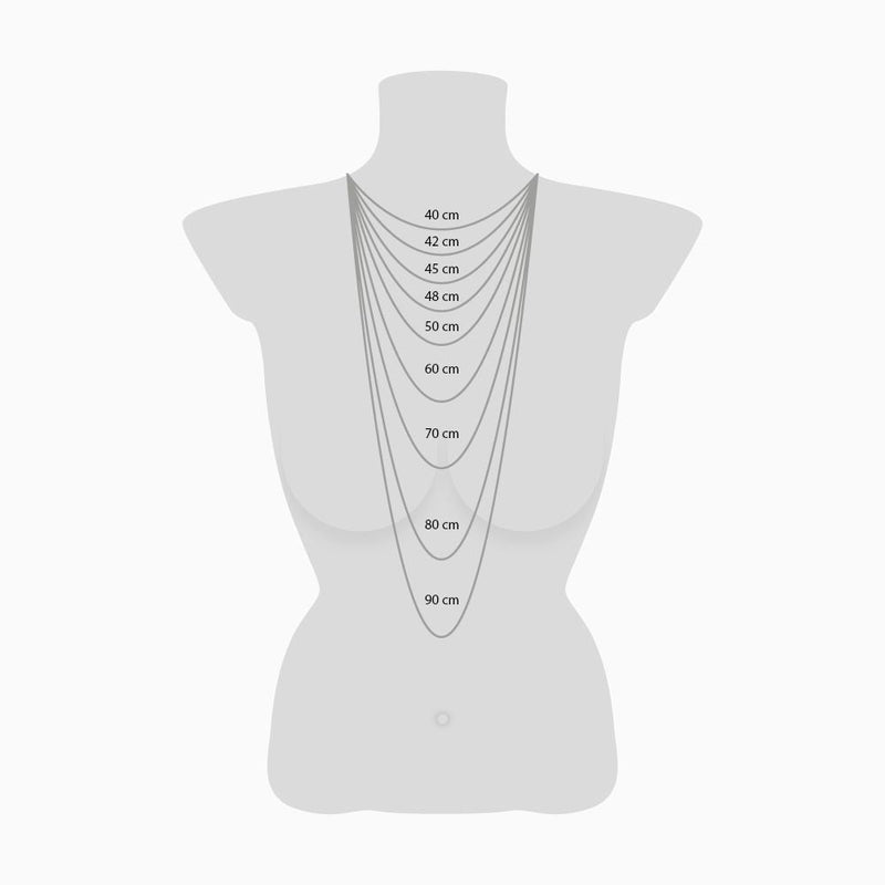 Engelsrufer Silver Pure Moondrop With Moonstone Chain With Pendant
