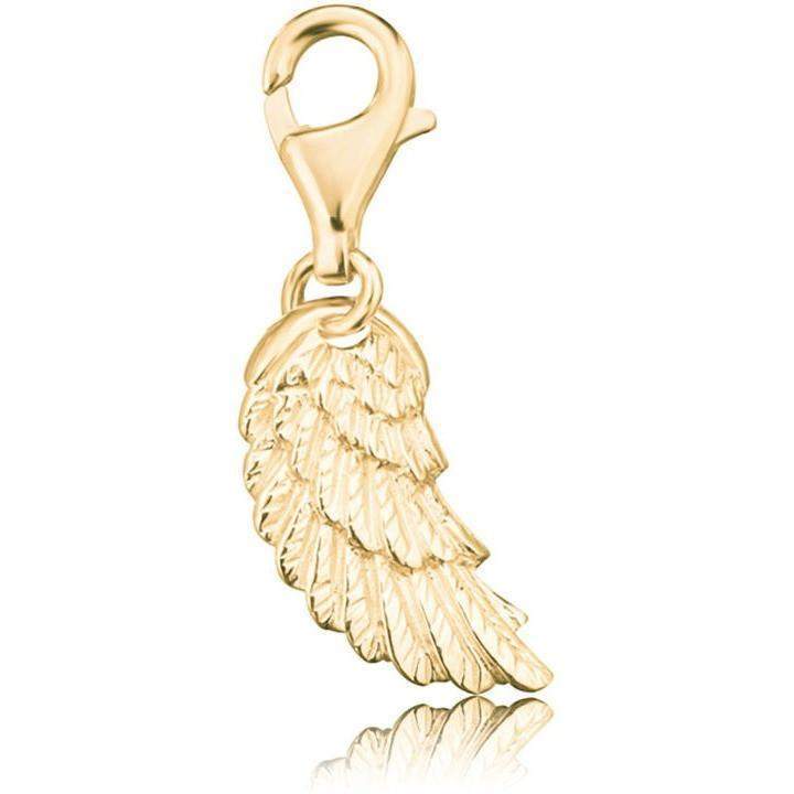 Engelsrufer Yellow Gold Angel Wing Charm