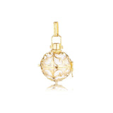 Engelsrufer Yellow Gold Small White Sound Ball Pendant