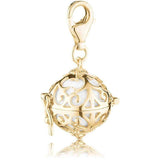 Engelsrufer Yellow Gold White Sound Ball Charm