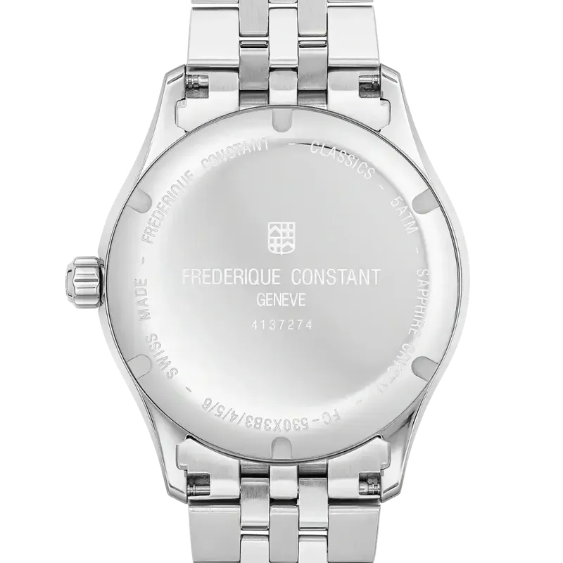 FREDERIQUE CONSTANT CLASSIC INDEX SMALL SECONDS - FC-530GR3B6B