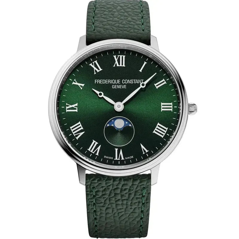 FREDERIQUE CONSTANT CLASSIC QUARTZ MOONPHASE - FC-206RGR3S6