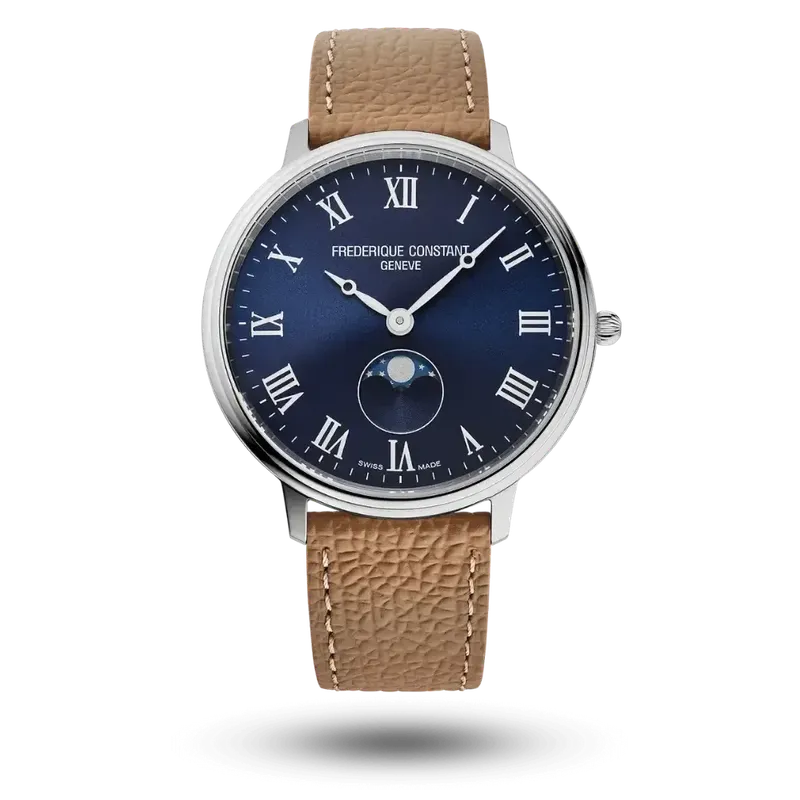 FREDERIQUE CONSTANT CLASSIC QUARTZ MOONPHASE - FC-206RN3S6