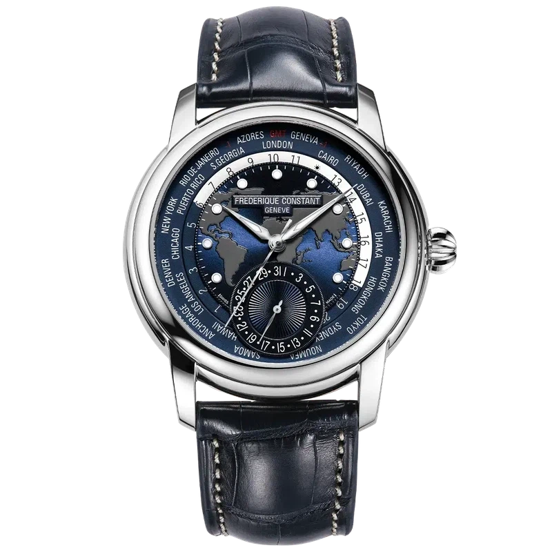 FREDERIQUE CONSTANT CLASSIC WORLDTIMER - FC-718NWM4H6