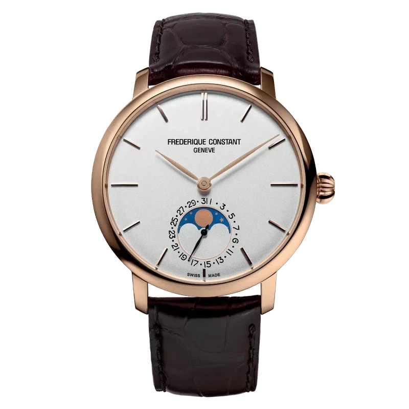 FREDERIQUE CONSTANT SLIMLINE MOONPHASE - FC-705V4S4