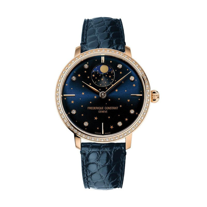 FREDERIQUE CONSTANT SLIMLINE MOONPHASE STARS - FC-701NSD3SD4