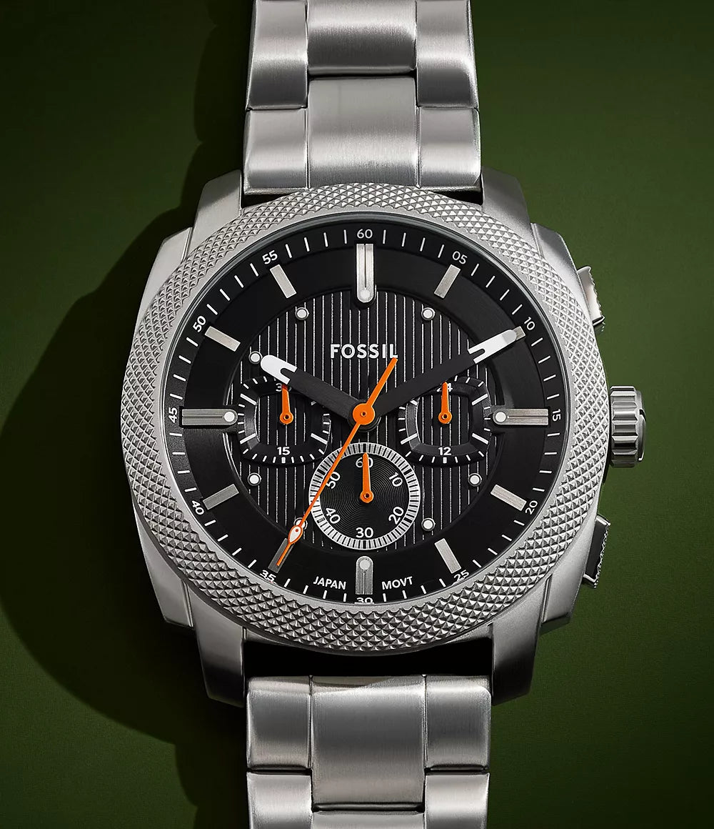 Fossil Machine Chronograph Stainless Steel Men's Watch