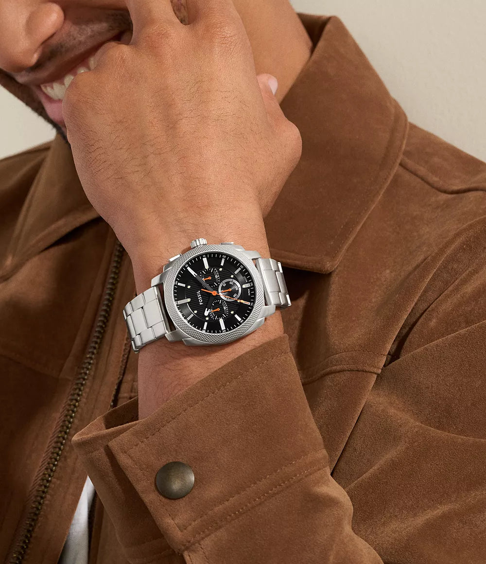 Fossil Machine Chronograph Stainless Steel Men's Watch