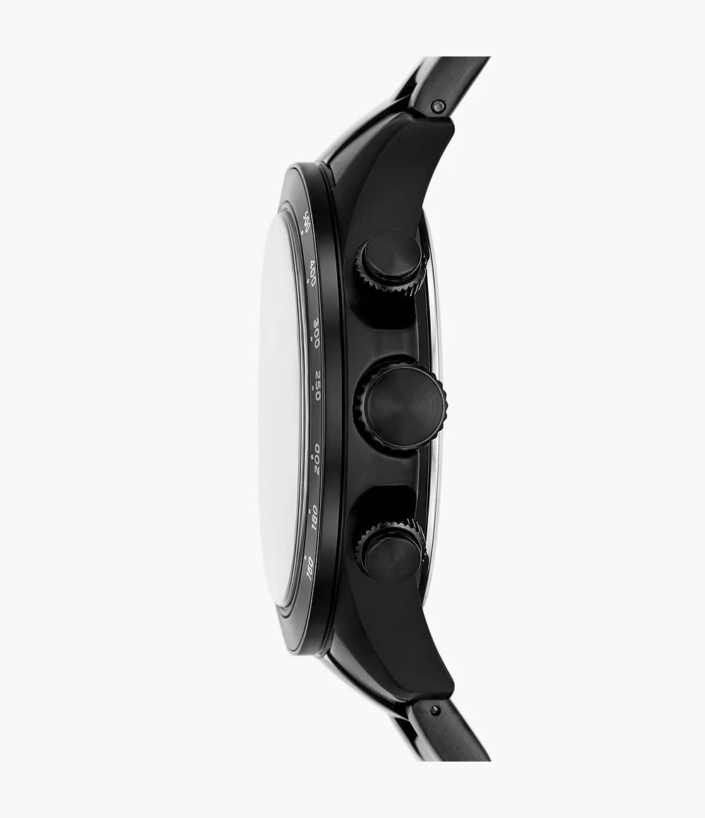 Fossil Autocross Multifunction Black Stainless Steel Men's Watch