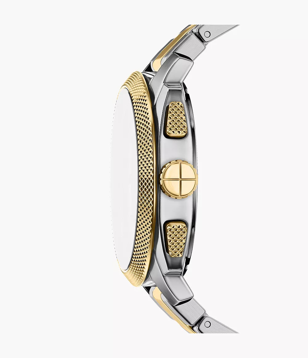 Fossil Machine Chronograph Two-Tone Stainless Steel Men's Watch