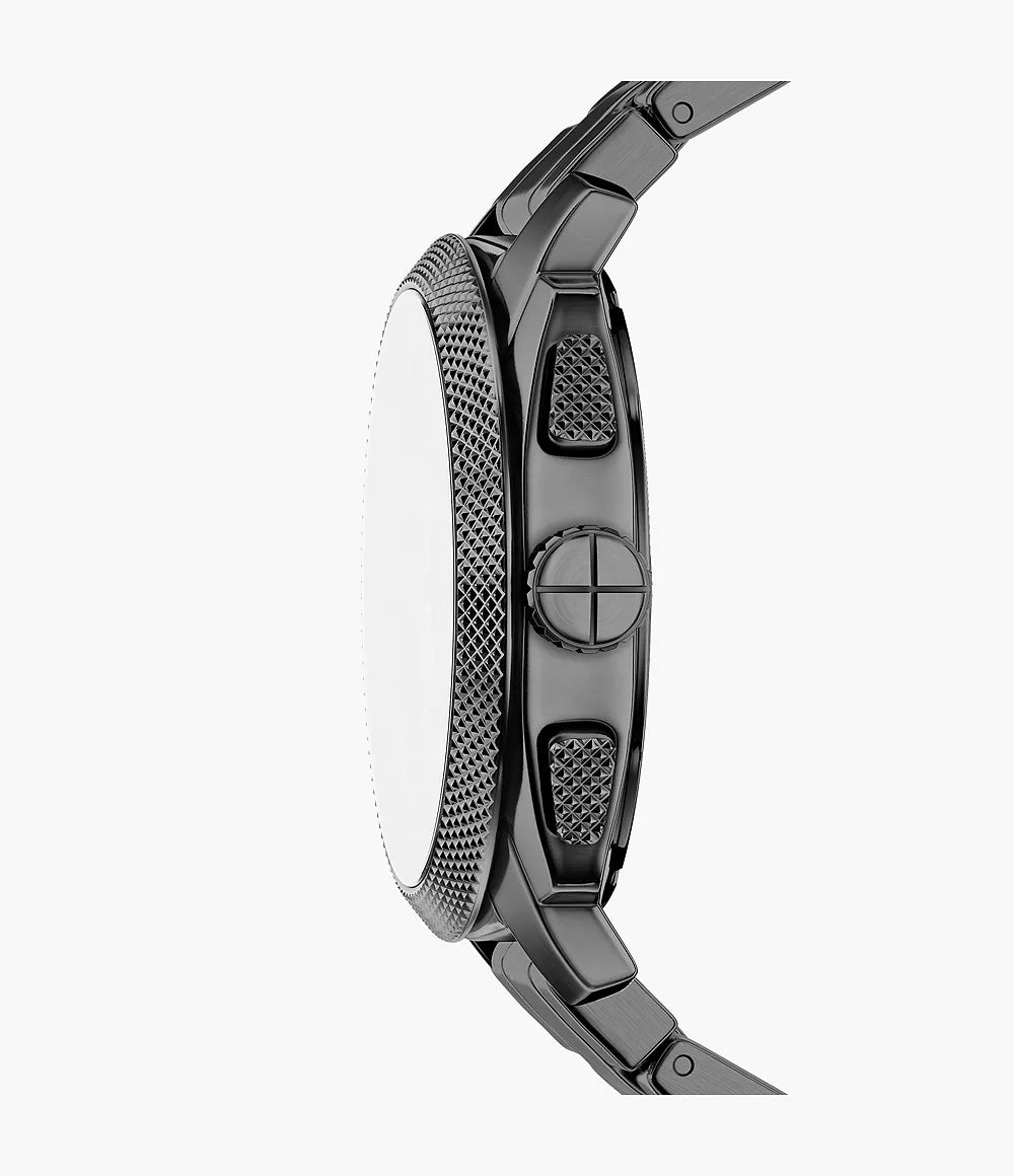 Fossil Machine Chronograph Smoke Stainless Steel Men's Watch
