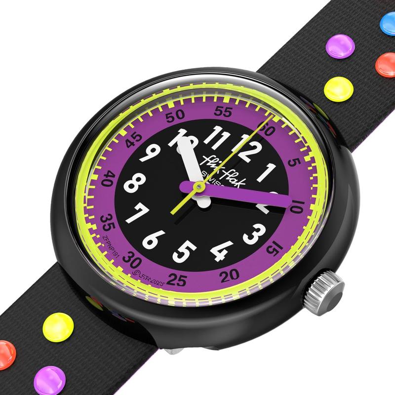 Flik Flak Astro Disco Watch - FPNP191