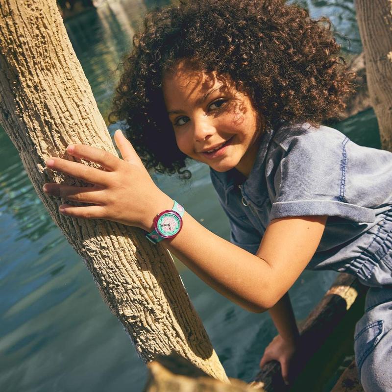 Flik Flak Bubbly Seahorse Watch FBNP256