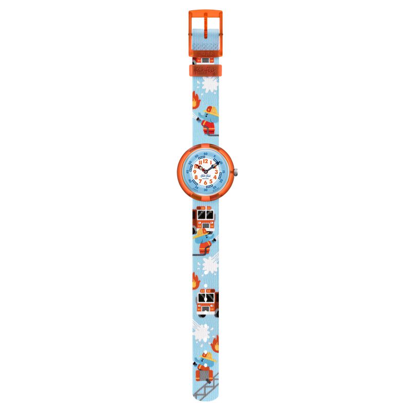 Flik Flak FIRE STOPPER Watch FBNP218