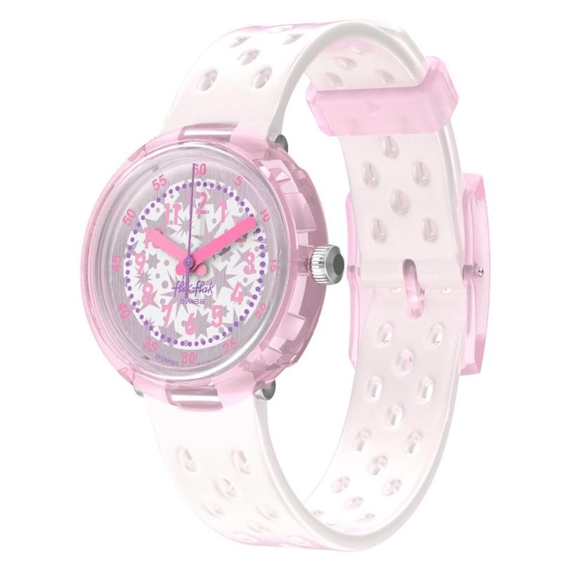 Flik Flak Fizz In Pearl Watch - FCNP007