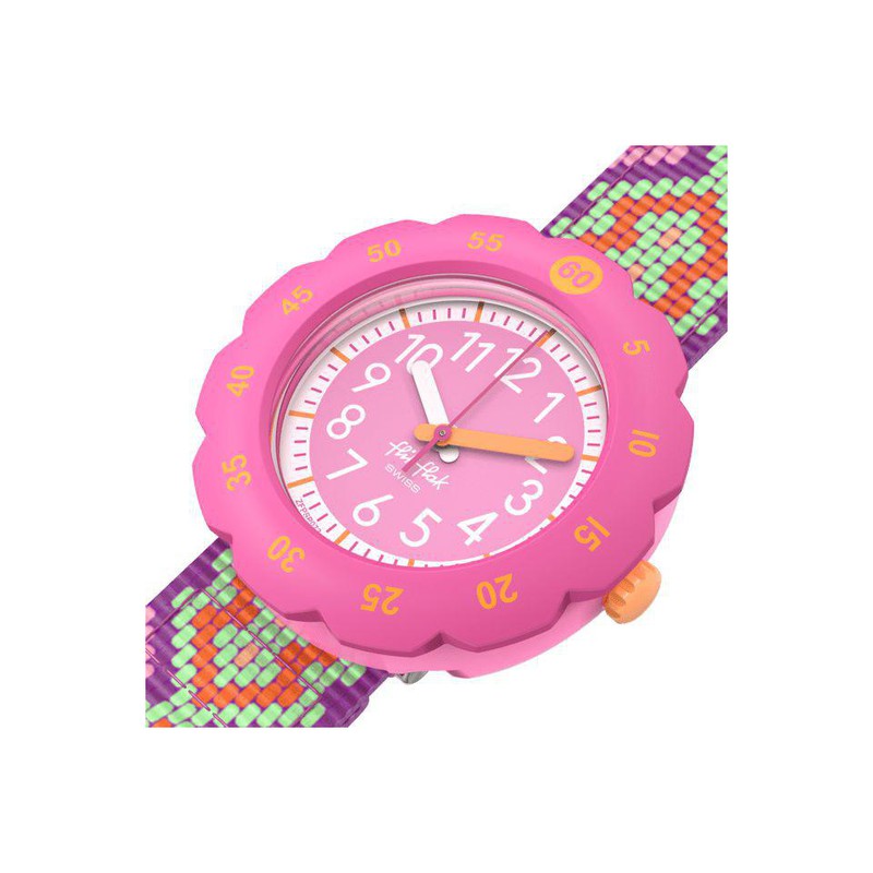 Flik Flak LOOP IN PINK Watch FPSP072