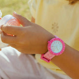 Flik Flak PINK SPLASH Watch FCSP125