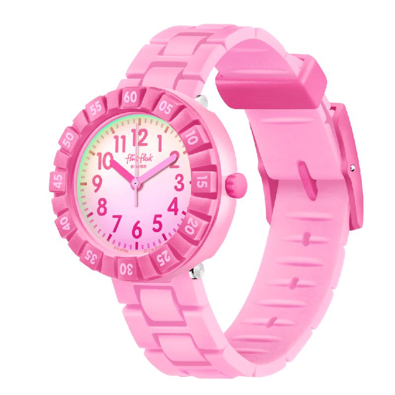 Flik Flak PINK SPLASH Watch FCSP125