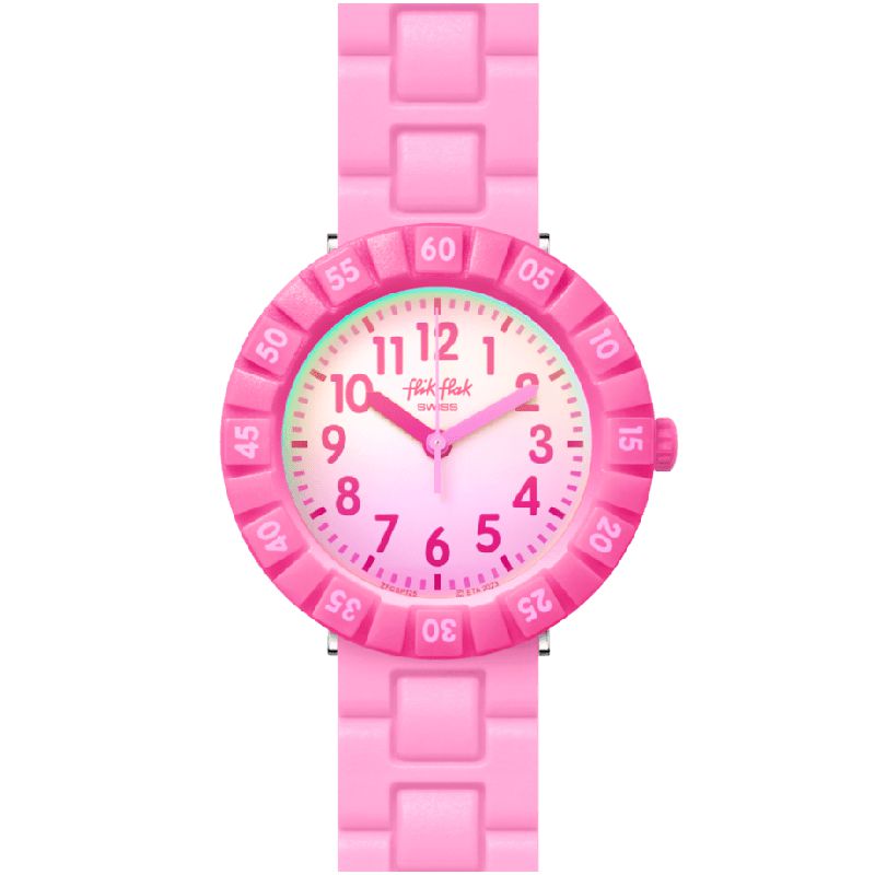 Flik Flak PINK SPLASH Watch FCSP125