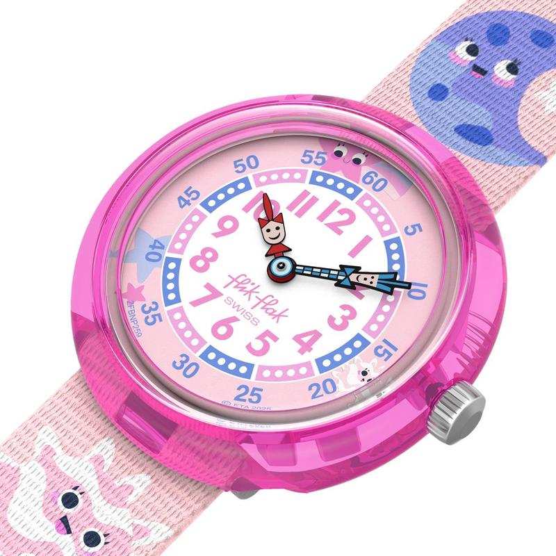 Flik Flak Playful Planets Watch - FBNP259