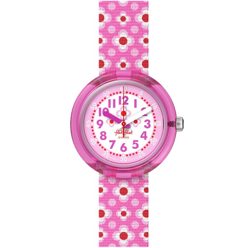 Flik Flak Power Flower Pink Watch FPNP180