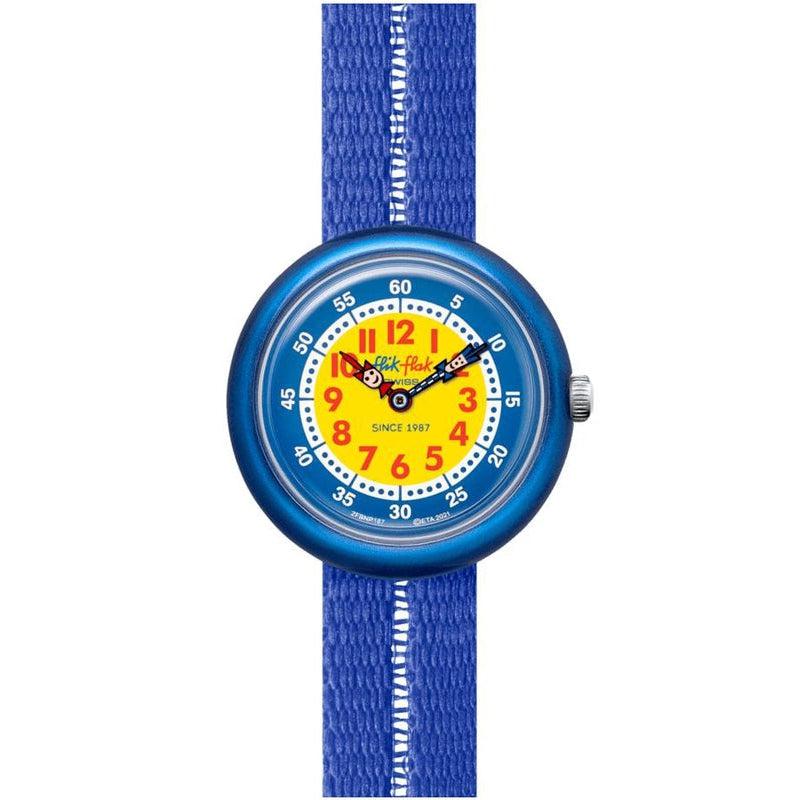 Flik Flak RETRO BLUE Watch FBNP187