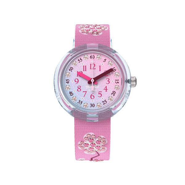 Flik Flak SPARKLING CHERRY BLOSSOM Watch FPNP102