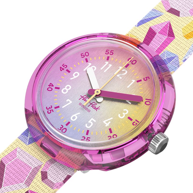 Flik Flak SPARKLING GEMSTONES Watch FPNP155