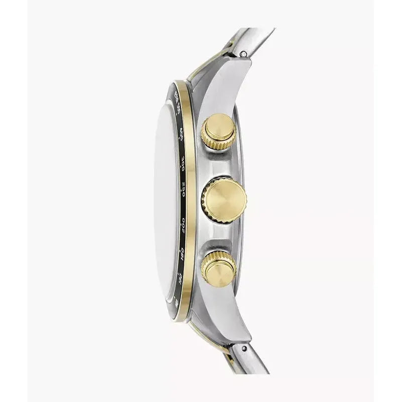 Fossil Autocross Multifunction Two-Tone Stainless Steel Men's Watch