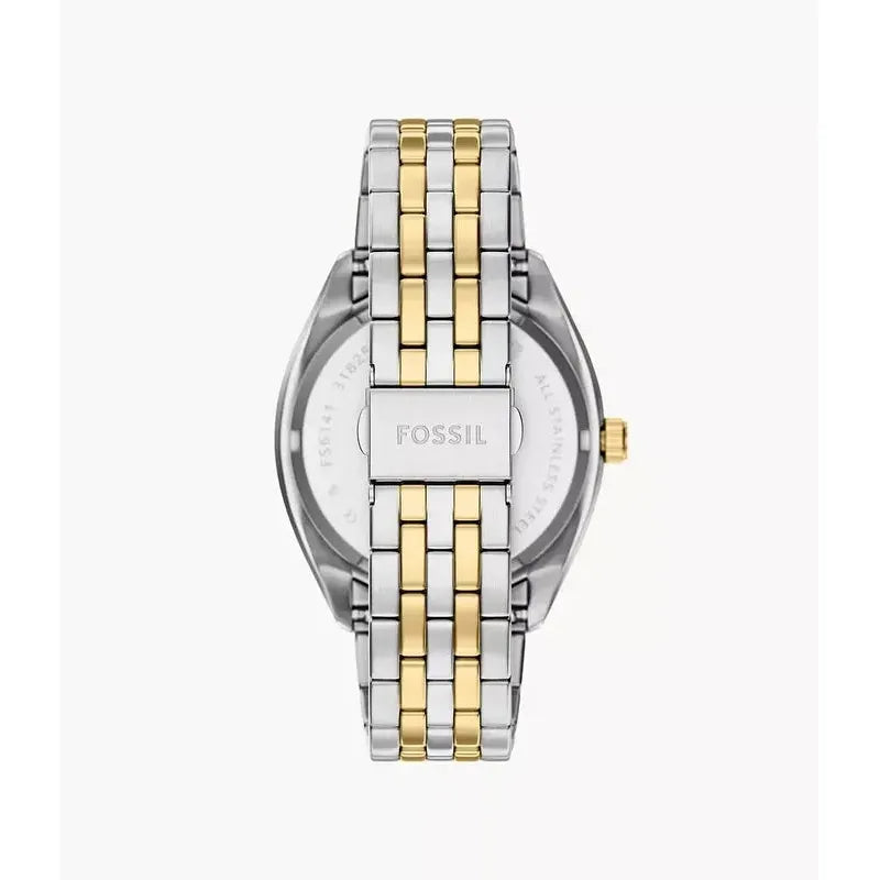 Fossil Campbell Three Hand Stainless Steel Men's Watch