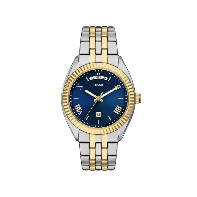 Fossil Campbell Three Hand Stainless Steel Men's Watch