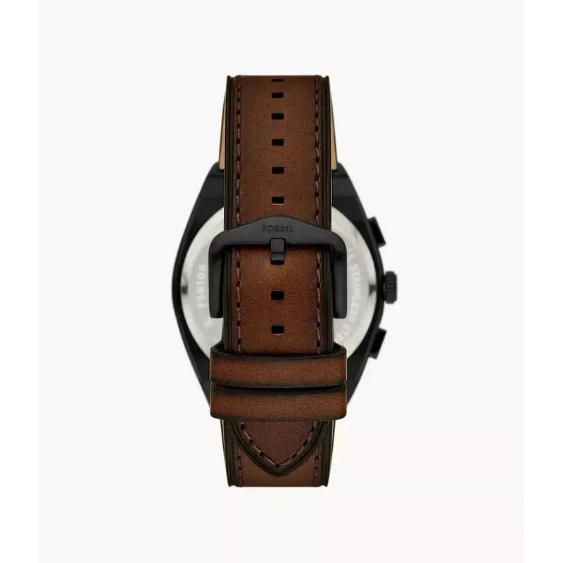 Fossil Everett Chronograph Brown Leather Men's Watch