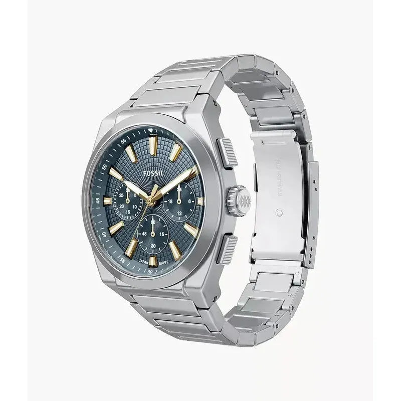 Fossil Everett Chronograph Stainless Steel Men's Watch