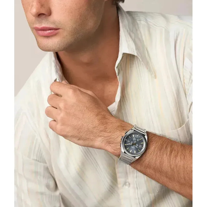 Fossil Everett Chronograph Stainless Steel Men's Watch